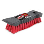 Libman High Power Scrub Brush 7.5-inch Long Red Fibers and Black Handle - Image 3