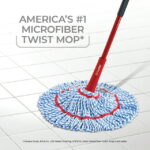 O-Cedar MicroTwist™ MAX Microfiber Mop, Removes 99% of Bacteria with Just Water - Image 2
