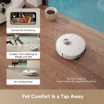 Dreame GoVac 500 Robot Vacuum and Mop, 19KPa Suction, 167°F Water Self Clean, All-in-1 Station, Tangle-Free, Auto Refill - Image 3