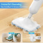 YOMA Steam Mop,6 in 1 Scrubbing Steam Vacmop for Kitchen,Hardwood Floor,Marble Floor,Carpet - Image 2
