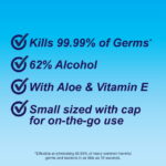 Germ-X Hand Sanitizer with Aloe & Vitamin E, Scented, Travel Size Hand Sanitizer Bottle, 2 fl oz - Image 3