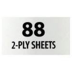 Black and White, 2-Ply Paper Towels, White, 88 Sheets - Image 3