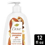 (2 pack) Dove Liquid Hand Wash Cinnamon Pumpkin Pie Holiday Treats Limited Edition, 12 fl oz - Image 3
