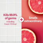 Clorox Scentiva Bleach-Free Multi-Surface Cleaner Spray, Grapefruit & Orange Blossom, 32 fl oz - Image 4