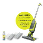 Shark VACMOP Cordless Hard Floor System, with Disposable VACMOP Pads, 12 Oz Shark Multi-surface Hard Floor Cleaner, VM200 - Image 2