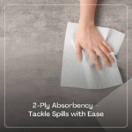 Karat 2-Ply Center Pull Commercial Paper Towel, White - Case of 6 rolls (3600 sheets) - Image 3