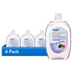 (4 pack) Equate Antibacterial Liquid Hand Soap, Berries & White Tea, 50 fl oz, Compare to Softsoap® Antibacterial Hand Soap White Tea & Berry Fusion Active Ingredient
