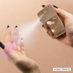 Scent Theory Hand Sanitizer Spray, Cozy Comfort Suede, 1 fl oz - Image 2