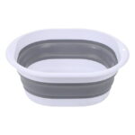 HWHCGZ Collapsible Foot Bath Basin Tub for Soaking Feet, Foldable Foot Soak Plastic Bucket Bathtub Tools - Image 2