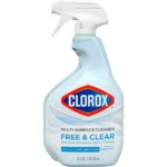 Clorox Free & Clear Multi Surface Cleaner, Spray Bottle, Fragrance Free, 32 fl oz