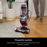 Shark Stratos Bagless Upright Vacuum, Pet Friendly, DuoClean PowerFins HairPro, Self-Cleaning Brushroll, Odor Neutralizer Technology, AZ3000 Red Plum - Image 2
