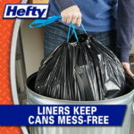 Hefty Strong Lawn & Leaf Trash Bags, 39 Gallon, 38 Count - Image 3