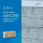 Scott Professional Universal Multifold Paper Towels, Bulk (01840), Absorbency Pockets, White, 9.2"x9.4" Towel, Compressed, Compact Case (250 Sheets/Pack, 16 Packs/Case, 4,000 Sheet Total) - Image 3