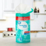 Great Value Disinfecting Wipes, Lemon and Fresh Scent, 225 Count, 3 Pack - Image 3