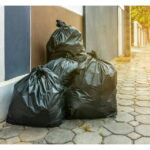 33 Gallon Trash Bags (100 Count), Garbage Bags 30-32 Gallon, High Density Bags with Tying Ropes - Image 3