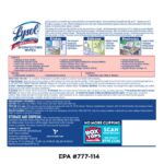 Lysol Dual Action Disinfecting Wipes, Citrus 150ct (2X80ct), Tested & Proven to Kill COVID-19 Virus, Packaging May Vary - Image 2