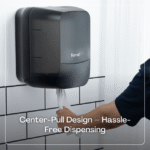 Karat 2-Ply Center Pull Commercial Paper Towel, White - Case of 6 rolls (3600 sheets) - Image 2