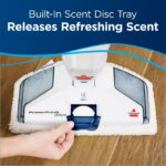 BISSELL PowerFresh Deluxe Hard Floor Steam Mop with SpotBoost Brush, Natural Sanitization, Floor Steamer, Tile Cleaner, and Hard Wood Floor Cleaner, 1806 - Image 3