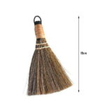 Upgraded Soft Bristle Broom,Straw Broom Natural Whisk Sweeping Broom Mini Broom Brush Short Handle Broom for Kids Cleaning Home Decoration 7