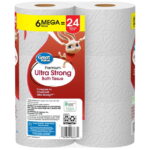 Great Value Ultra Strong 2-Ply Toilet Paper, 6 Mega Rolls, Compare to Charmin® Ultra Strong™ - Image 3