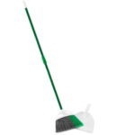 Libman Angle Broom and Dustpan Set with Steel Handle for Indoor and Outdoor Use - Image 3