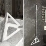 Tyethy Magic Broom Multifunction Rubber Push Broom for Bathroom, Window, Indoor Cleaning, 52" Long Silicone Broom, Squeegee, Pet Hair Remover - Image 3