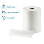 Georgia Pacific Professional Heavy Duty Roll Paper Towel, White, 6 Rolls - Image 2