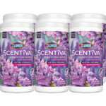 Clorox Scentiva Disinfecting Wipes Lavender and Jasmine Scent 75 Wipes/Container 6/Carton (60040CT)