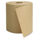 GEN Hardwound Towels, Brown, 1-Ply, Brown, 800ft, 6 Rolls/Carton -GEN1825