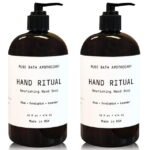 Muse Apothecary Hand Ritual Luxury Aromatherapy Liquid Hand Soap with Eucalyptus, Aloe Vera & Lavender Oil, 16 Oz 2-Pack