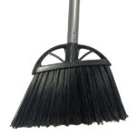 Reynera Household 10" Angle-Cut Poly-Bristle Broom, 1 Count