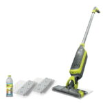 Shark VACMOP Cordless Hard Floor System, with Disposable VACMOP Pads, 12 Oz Shark Multi-surface Hard Floor Cleaner, VM200