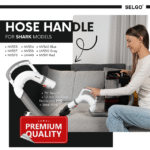 Upgraded OEM Selgo Replacement Hose Handle for Shark Rotator Lift-Away Vacuum NV355 NV355WM NV355WM1 NV356 NV356Q NV356E NV356K NV357 NV358 NV370 UV440 (NV360 NV360K Blue UV550 Gray NV391 Red) 153FFJ