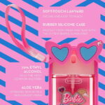 Smart Care Barbie Hand Sanitizer Spray with Sunglasses Case, 1.69 fl oz - Image 4