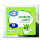 Great Value Soothing Lotion Facial Tissues, 1 Cube, 60 Tissues per Cube, 3-Ply, Compare to Kleenex® - Image 2