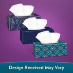 Great Value Ultra Soft Facial Tissues, 1 Flat Carton, 120 Tissues per Flat, 3-Ply, Compare to Kleenex® - Image 2