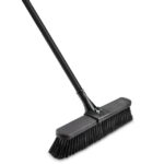 Libman High Power Push Broom Multi-Surface 18 inch with Steel Handle - Image 3