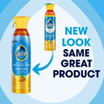 Pledge Antibacterial Multi Surface Cleaner Spray, Fresh Citrus - Household Antibacterial Spray (2 Pack Aerosol), 9.7 oz - Image 4