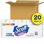 Scott 1000 Toilet Paper, 20 Rolls, 1,000 Sheets Per Roll - Image 2
