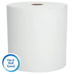 Scott Professional Essential Universal High-Capacity Hard Roll Paper Towels, Bulk (01005), Hardwound 1.5" Core, Absorbency Pockets, White (6 Rolls at 1,000' Each, 6,000'/Case) - Image 3