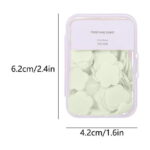 300pcs Portable Hand Washing Soap Sheets, Scented Mini Soap Sheets, Disposable Soluble Soap for Outdoor Travel, Camping, Hiking - Image 3