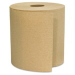GEN Hardwound Towels, Brown, 1-Ply, Brown, 800ft, 6 Rolls/Carton -GEN1825 - Image 3