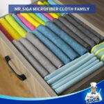 MR.SIGA Microfiber Cleaning Cloth for Kitchen, Household & Car Cleaning, Pack of 12, Size: 12.6" x 12.6" - Image 2